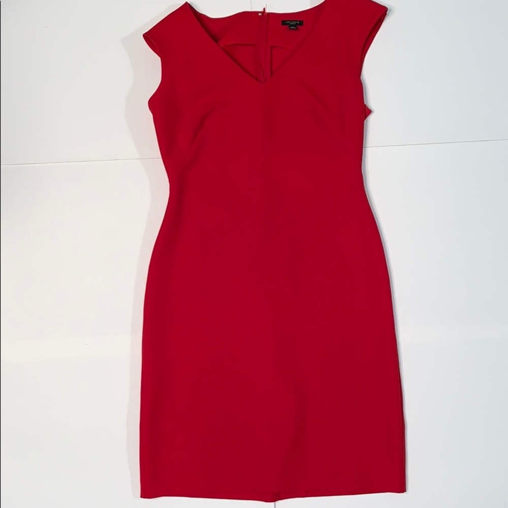 Ann Taylor Red Dress